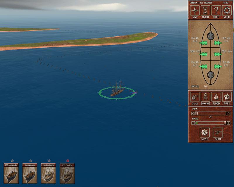 Ironclads: American Civil War游戏截图