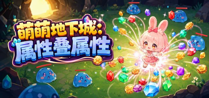 萌萌地下城：属性叠属性 封面