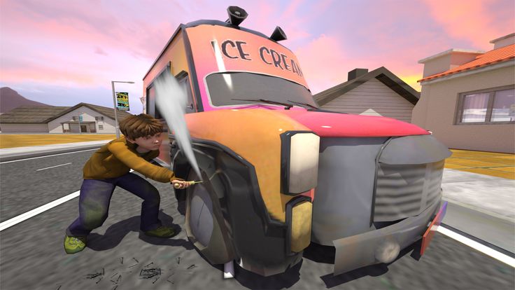 Crazy Ice Scream Clown Game 3D游戏截图