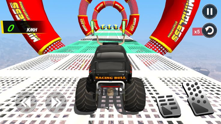 Monster Truck Stunt Games游戏截图