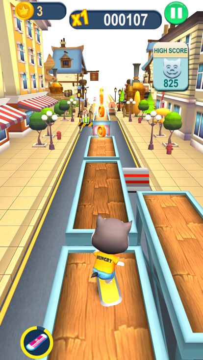 Cat Surfers: Kitty Gold Run游戏截图