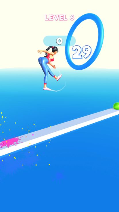 Bouncy Flip Girl游戏截图