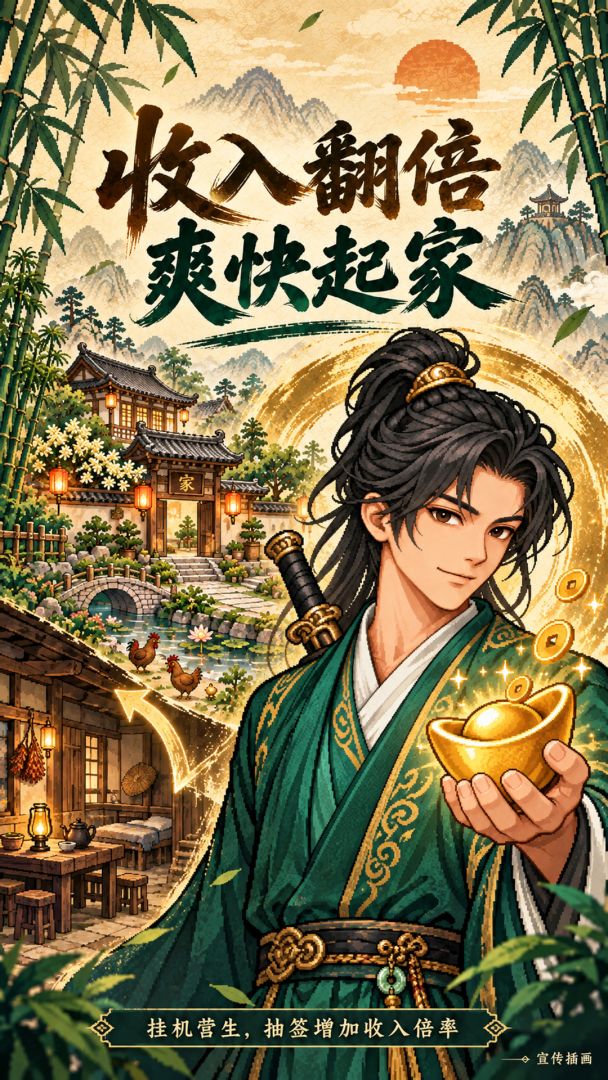 放置江湖:我有神豪系统游戏截图
