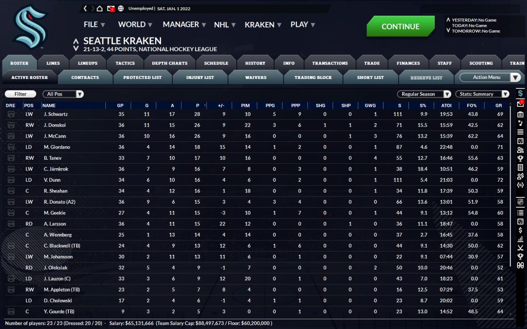 Franchise Hockey Manager 8游戏截图