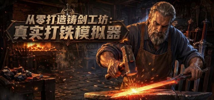 从零打造铸剑工坊:真实打铁模拟器 封面