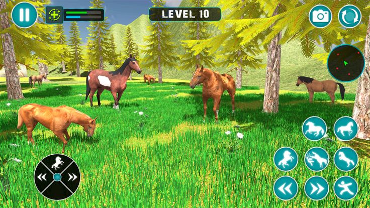 马模拟器：动物游戏游戏截图