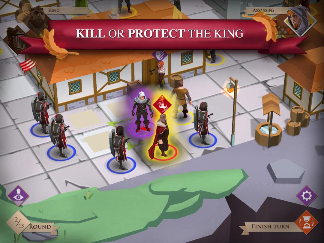 King and Assassins: Board Game游戏截图