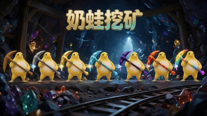 奶蛙挖矿 封面