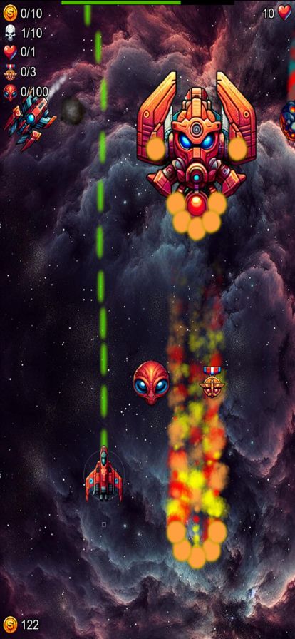 Space Wars: PVE Boss Battles游戏截图