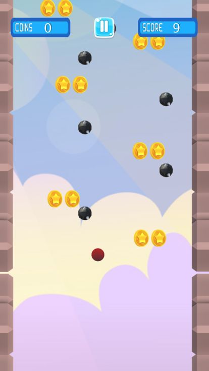 Crazy Spider Ball Rolling Sky游戏截图