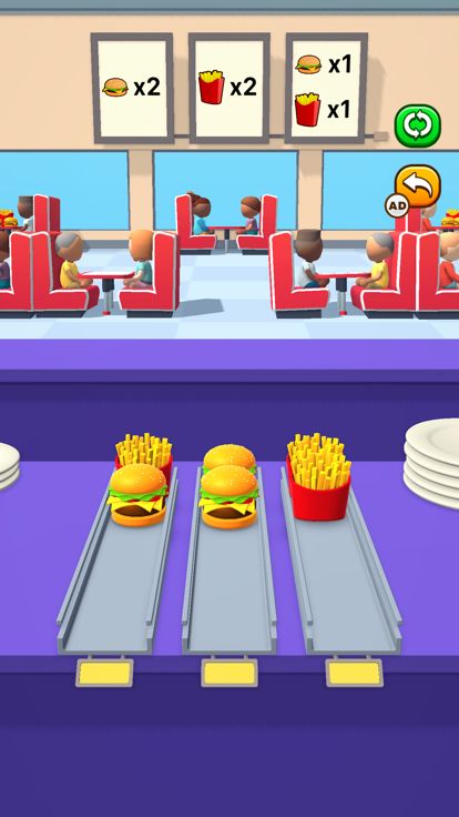 Burger Sort!游戏截图