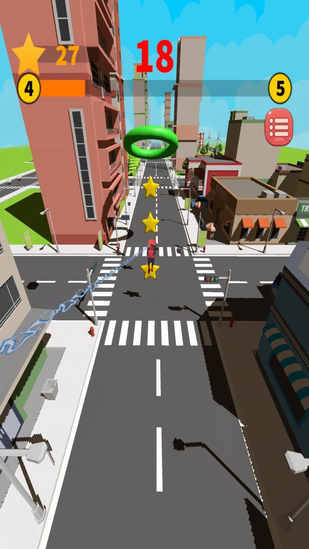 超级蜘蛛 - 绳索摇摆人游戏截图