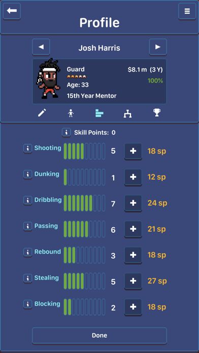 Hoop League Tactics游戏截图