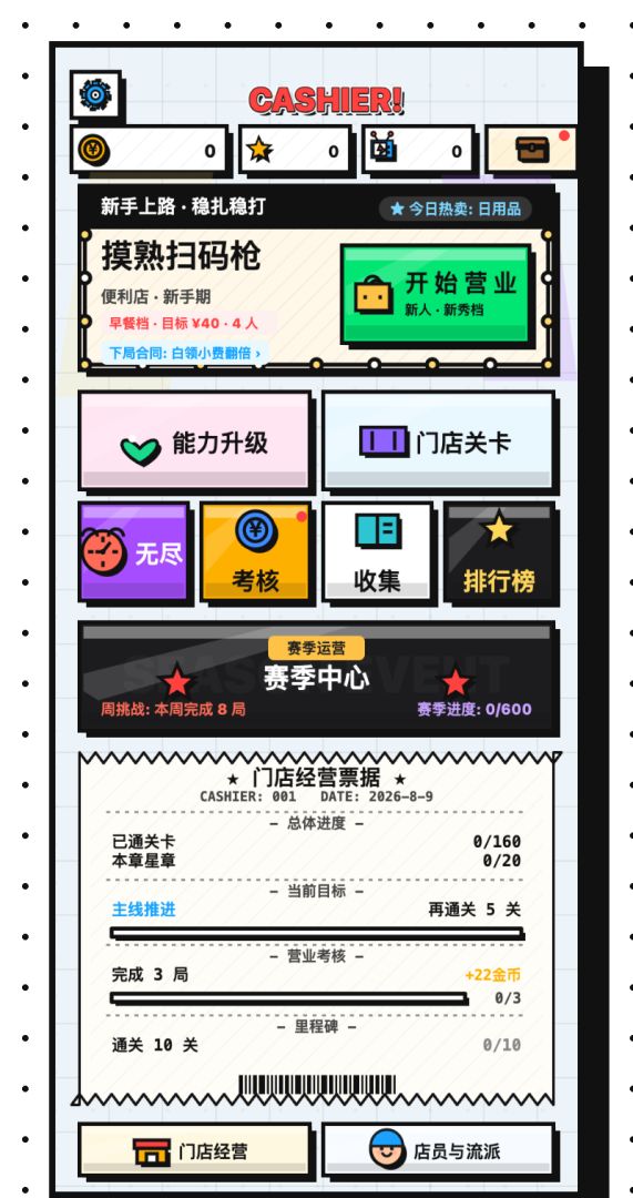 收银员冲冲冲游戏截图