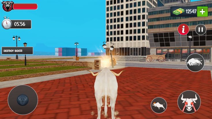 Scary Cow wild Animal Game游戏截图