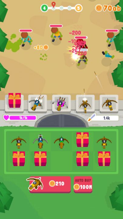 Merge Tower – Zombie Defense游戏截图