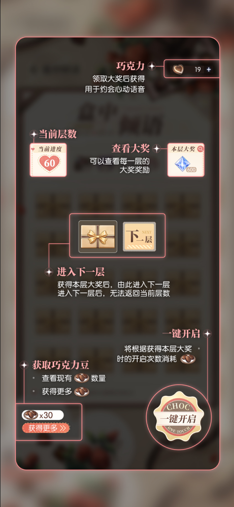 「白情甜意」与「盒中倾语」