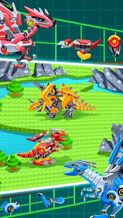 模型拼装大师之恐龙汽车组合玩具大全游戏截图