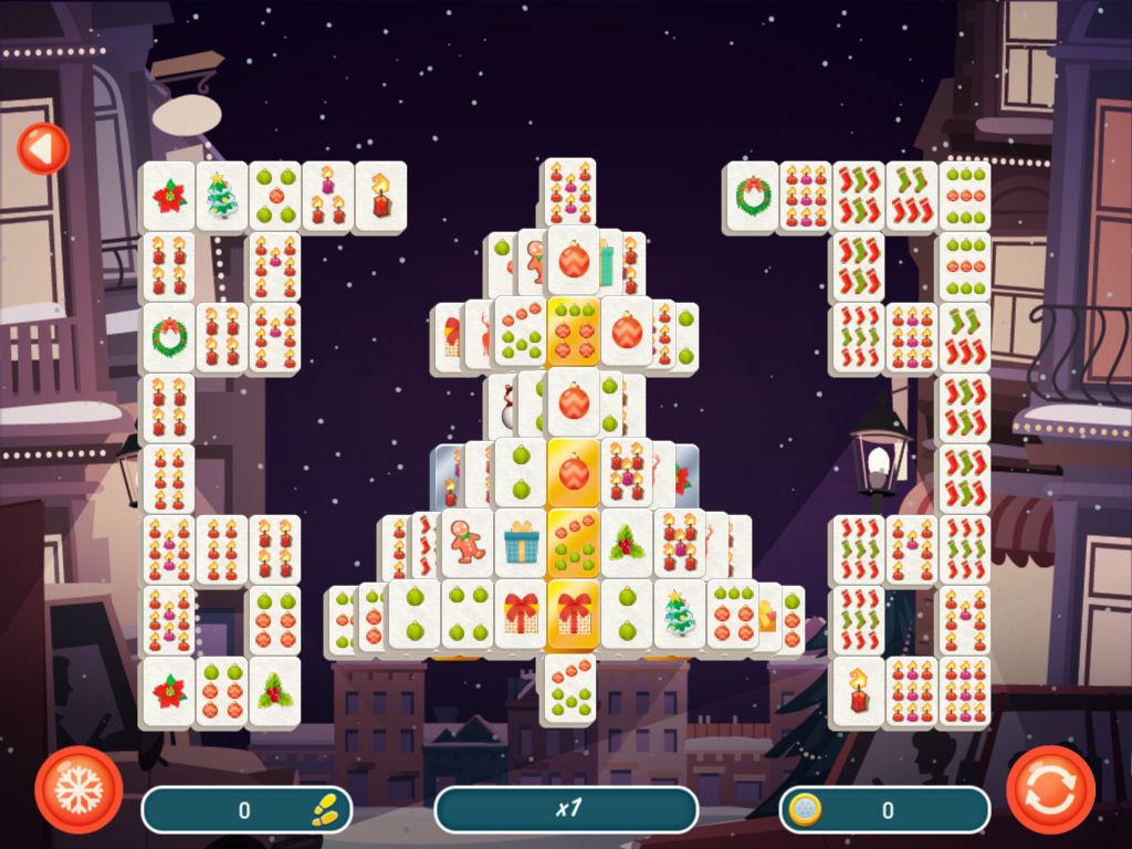 Christmas Mahjong 2游戏截图