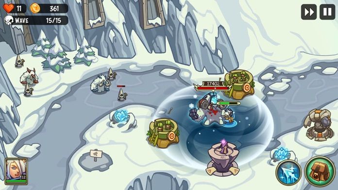 Empire Warriors TD Premium游戏截图