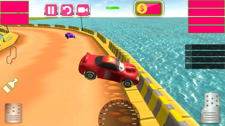 Kids Rally Cars 3D游戏截图