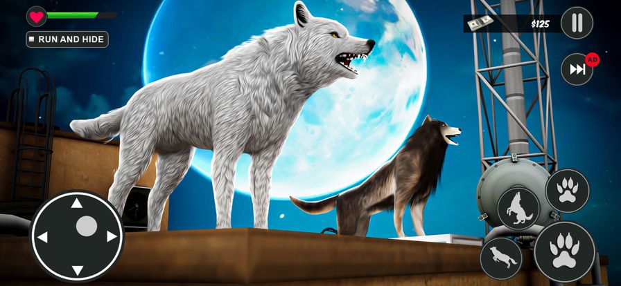 Wild Life Simulator Wolf Games游戏截图