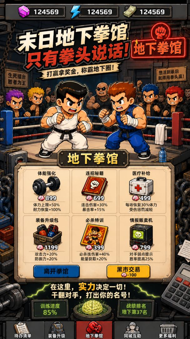 我在末日打黑拳游戏截图