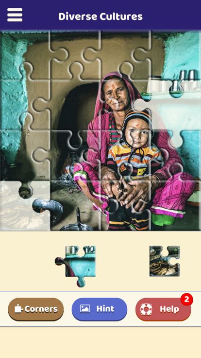Diverse Cultures Puzzle游戏截图