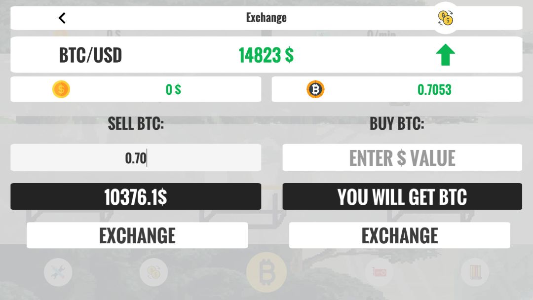 Bitcoin游戏截图