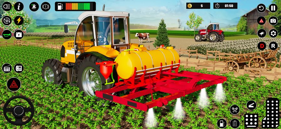 Farm Tractor Games Simulator游戏截图