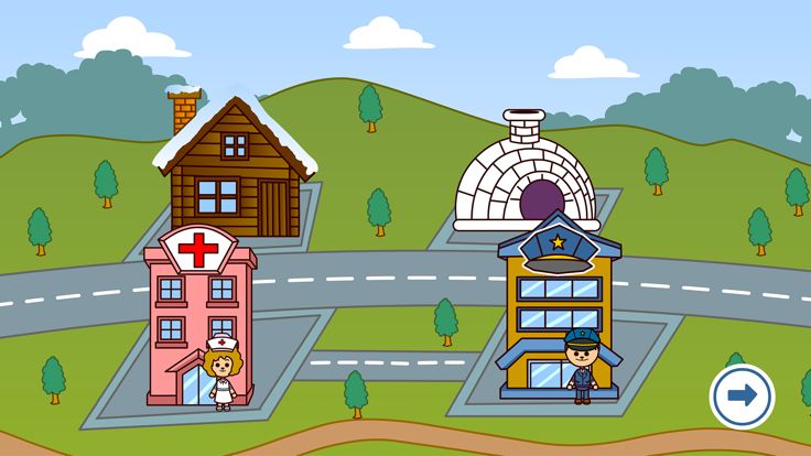 元宇宙小镇:世界游戏截图