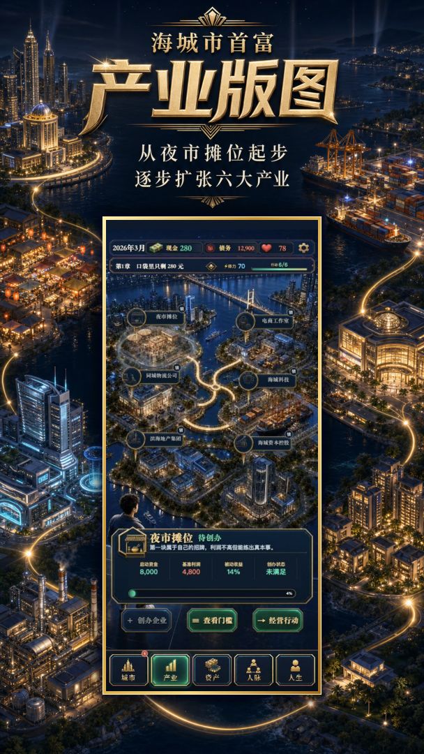 海城市首富游戏截图