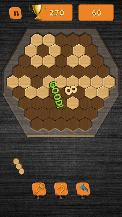 3D Block Puzzle: Hexa!游戏截图