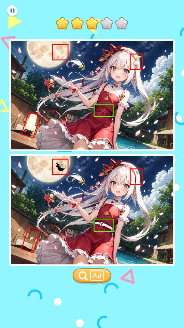 樱花次元一番赏:找茬大作战游戏截图