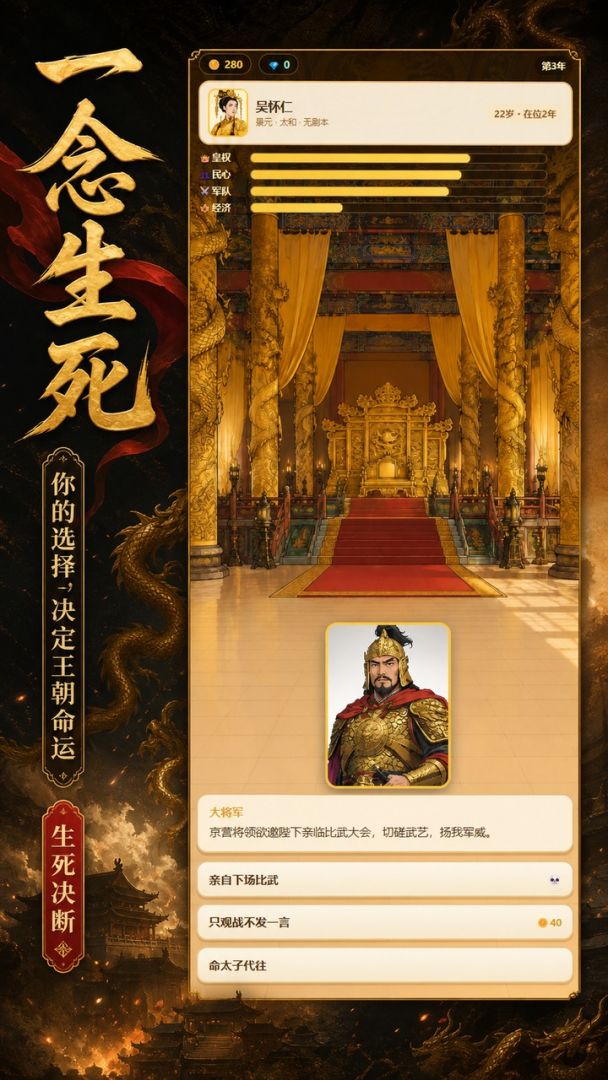 假如我做皇帝游戏截图