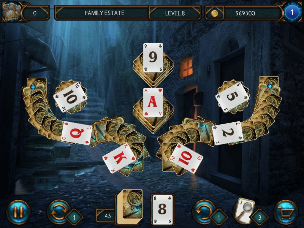 Detective Solitaire. Butler Story游戏截图