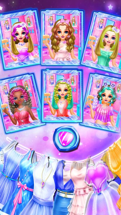 头发设计师 DIY 沙龙 － 自己动手做发型游戏截图