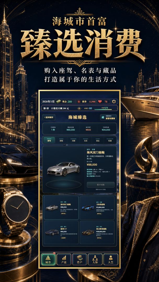 海城市首富游戏截图
