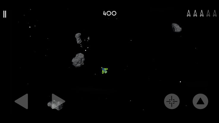 小行星 3D - 太空射击游戏游戏截图