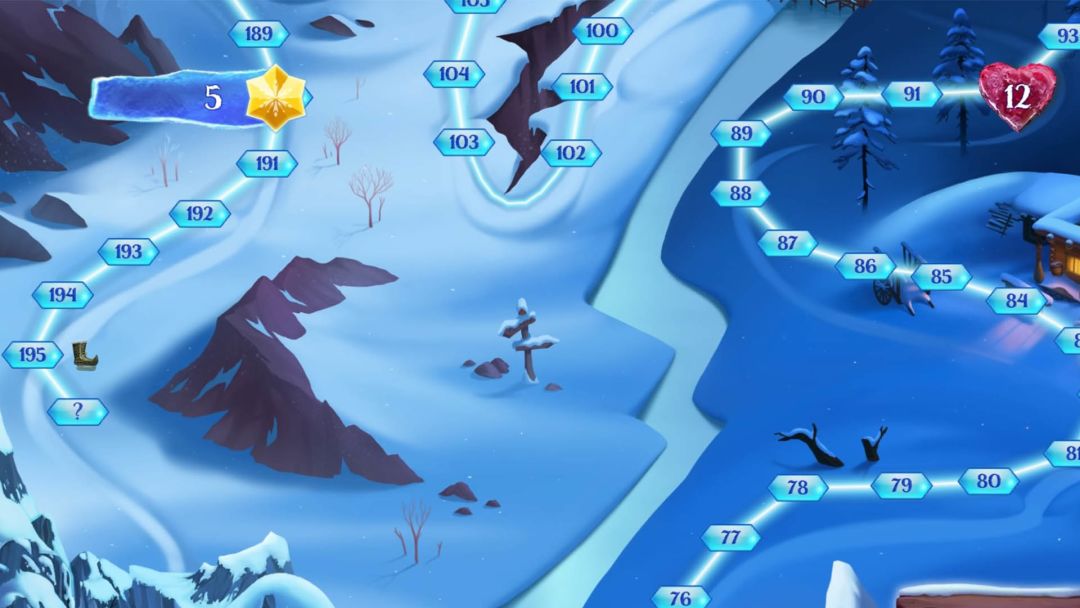 Frozen Free Fall: Snowball Fight游戏截图