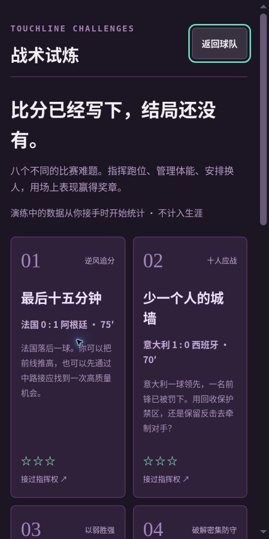 足球教练之世界杯游戏截图