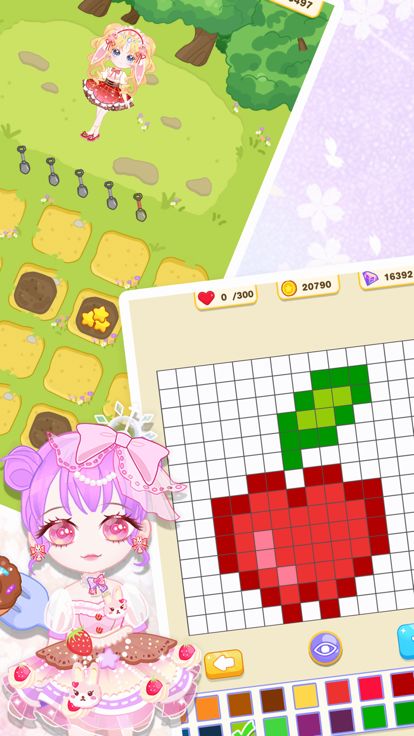 元气少女动漫世界模拟器游戏截图