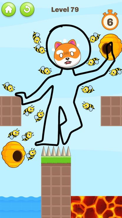 Save The Dog - Draw Puzzle游戏截图