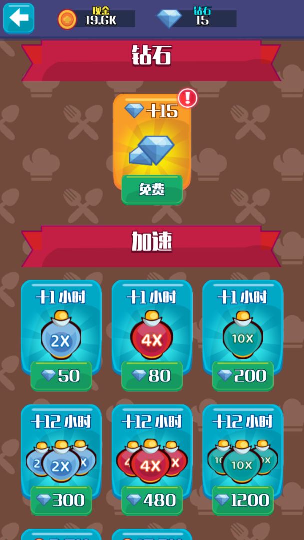 模拟快餐厅游戏截图