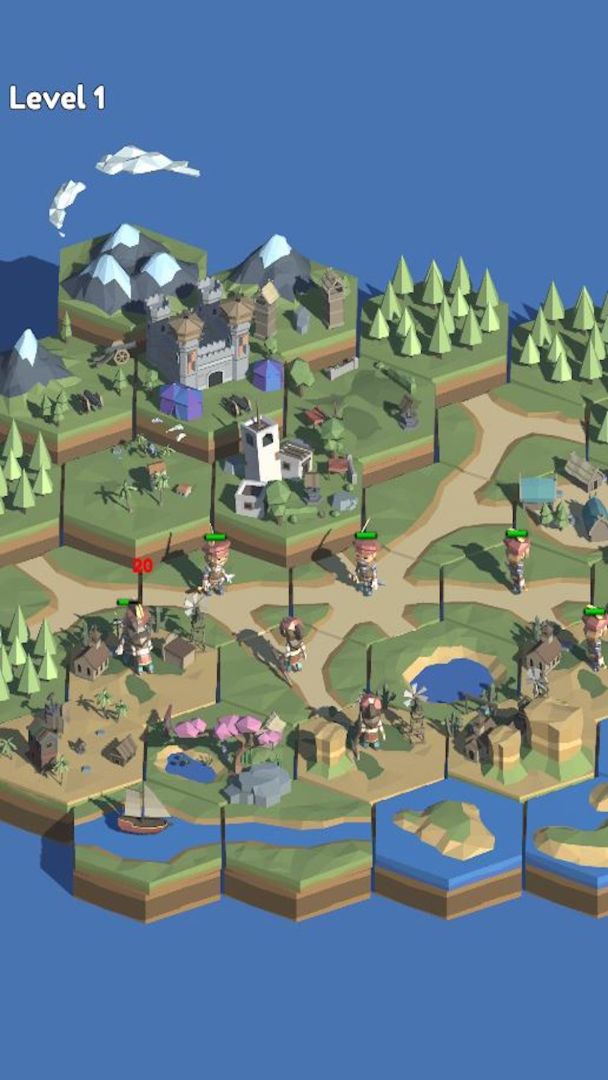 Poly Hex - Art of Tactic游戏截图