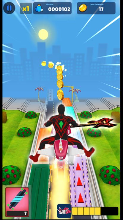 Superhero Subway Runner游戏截图