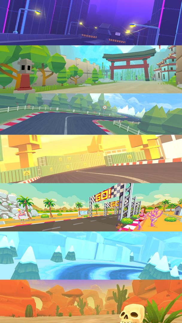 《拇指漂移(Thumb Drift)》 - 激情竞速漂移赛车游戏截图