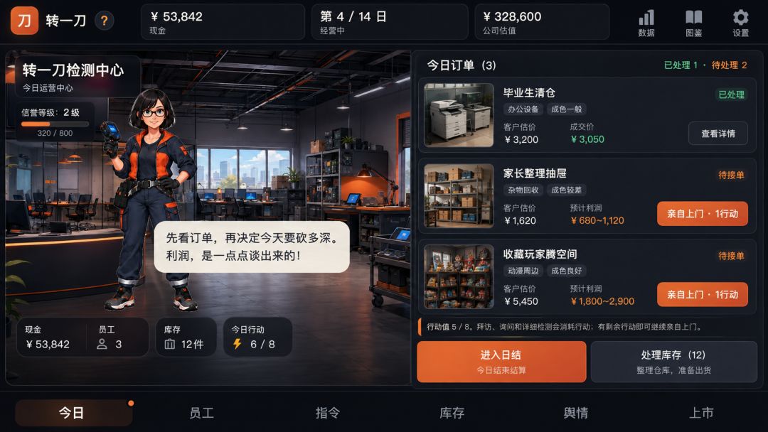 转一刀游戏截图