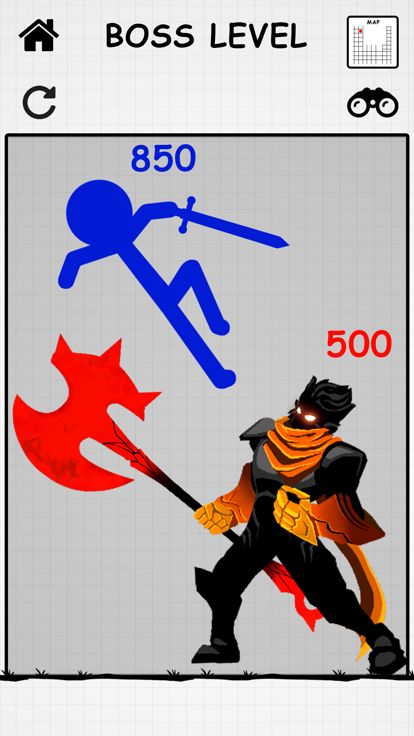 简笔图无尽的战斗游戏截图