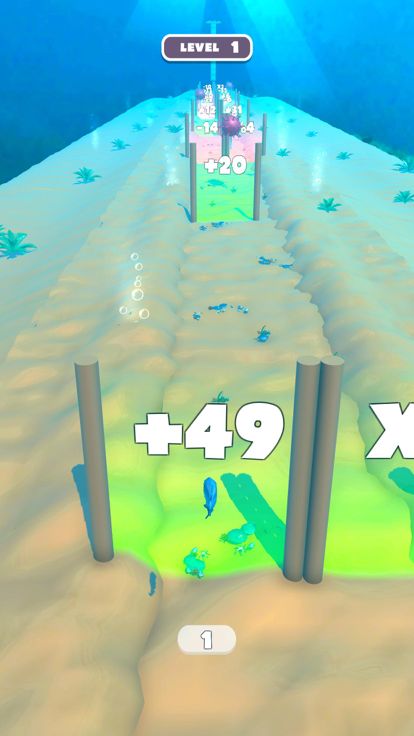 Piranha Fury游戏截图